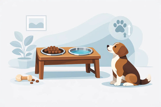 Napfstation für den Hund erhöht - sinnvoll?