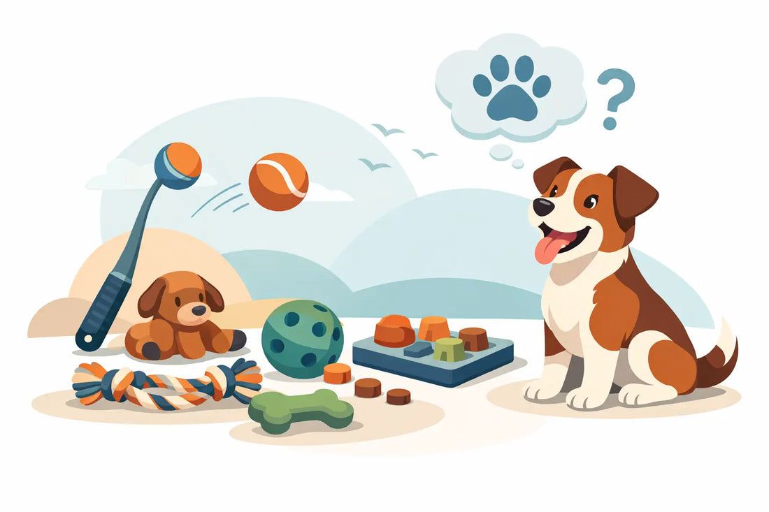 Hundespielzeug gegen Langeweile richtig wählen