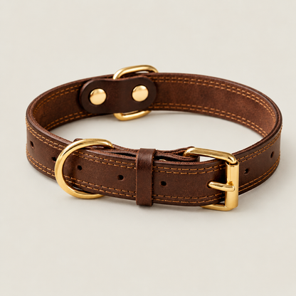 Leder Halsband für Hunde