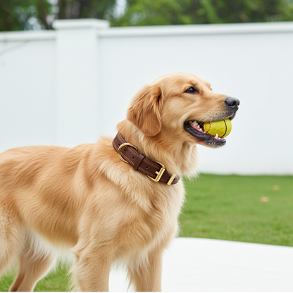 Leder Halsband für Hunde